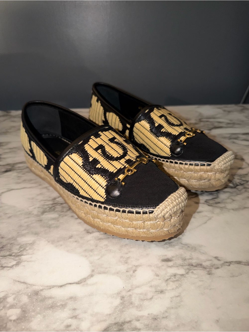 Salvatore Ferragamo platform espadrilles